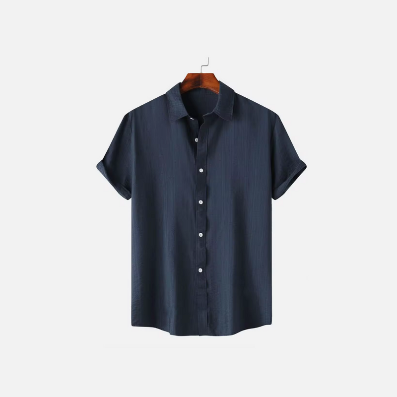Cedar Leafs | Linen Shirt