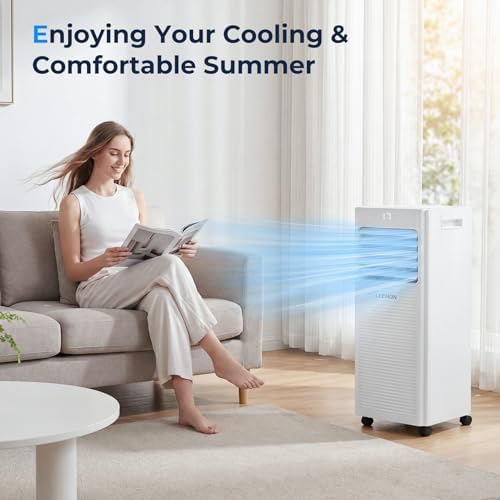 9000 BTU Portable Air Conditioner 3-in-1 Cooling Unit