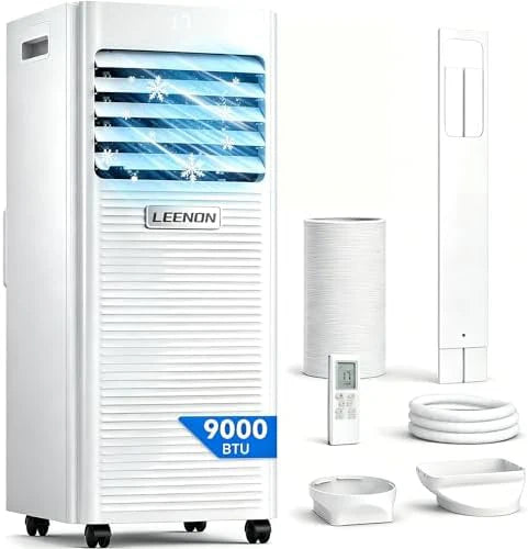 9000 BTU Portable Air Conditioner 3-in-1 Cooling Unit