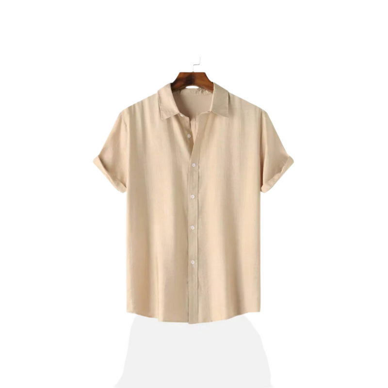 Cedar Leafs | Linen Shirt