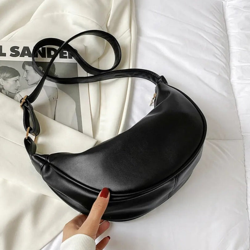 Damska torebka półksiężyc i torba na ramię typu crossbody