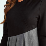 Women’s. A-Line Dress – Pleated Skirt, Cotton Blend