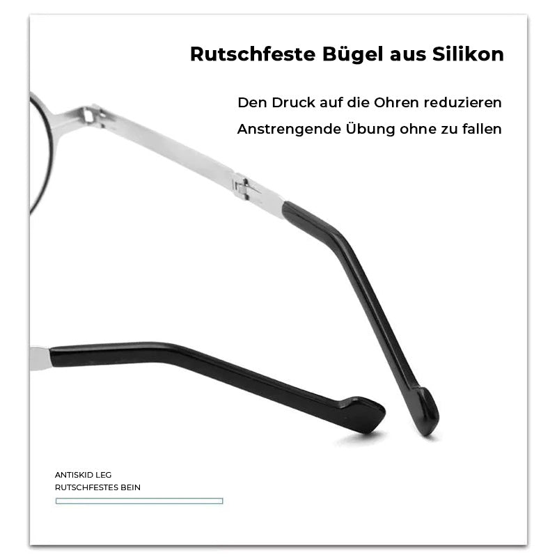 Ultra-Lightweight Folding Reading Glasses with Blue Light Protection