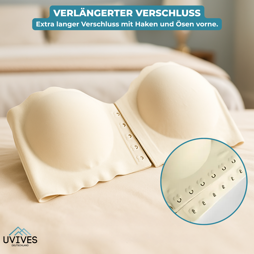 Strapless Bra for Invisible Support & Maximum Comfort
