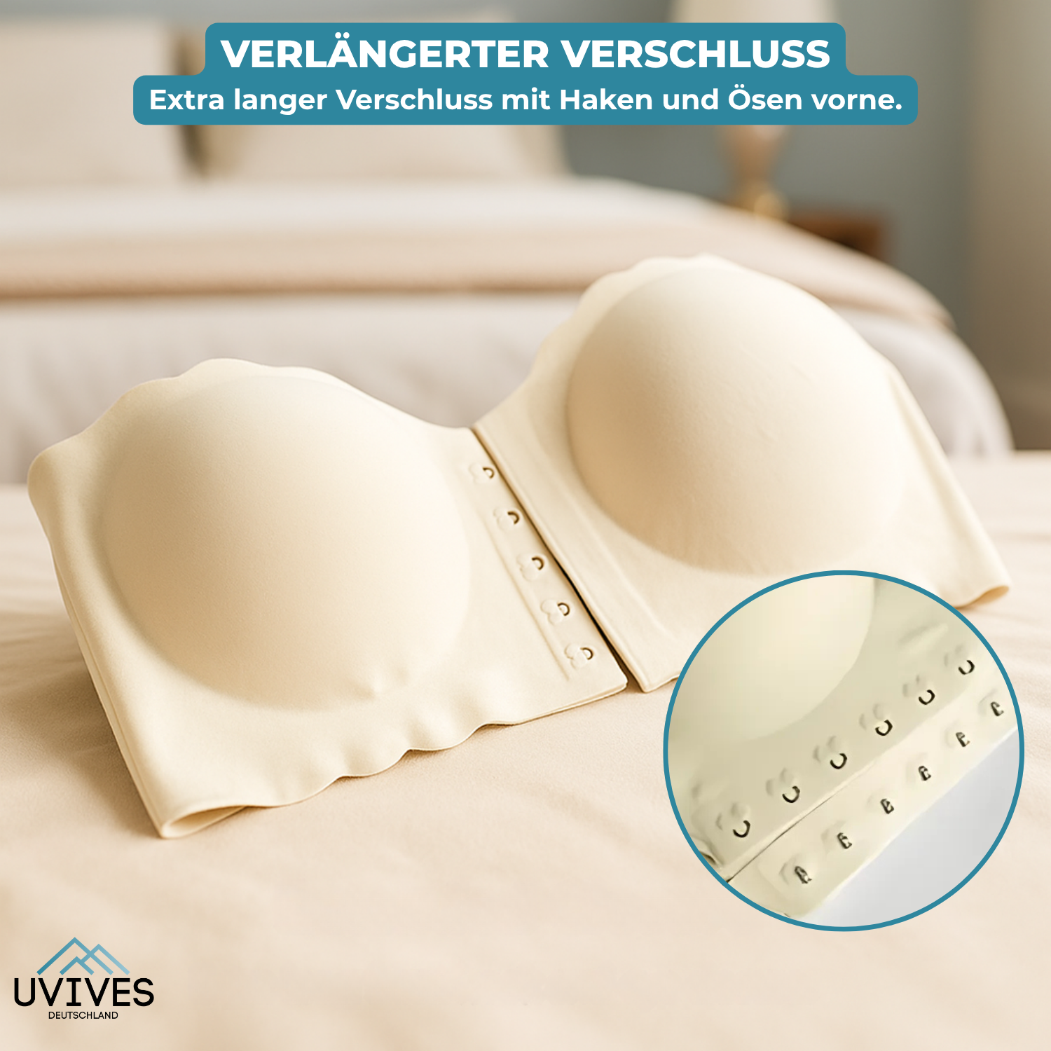 Strapless Bra for Invisible Support & Maximum Comfort