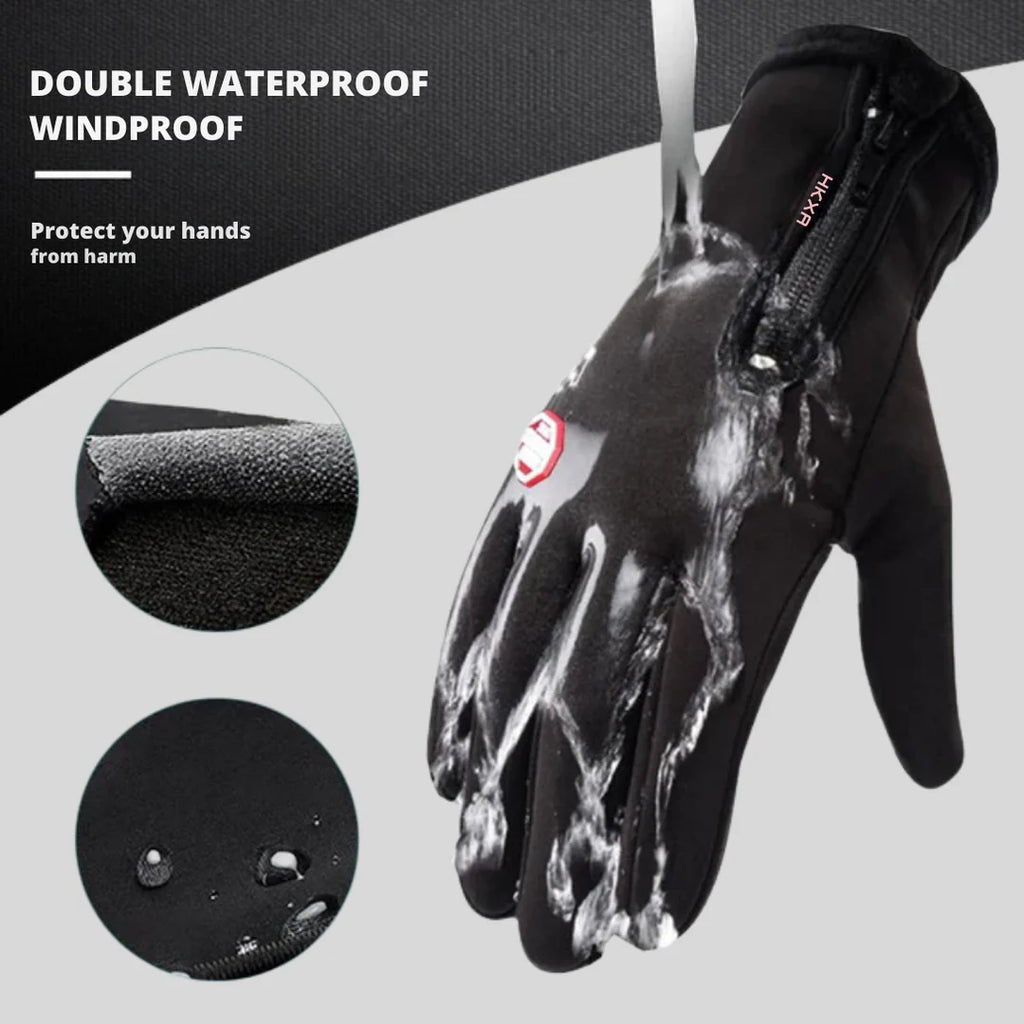 Winter Heated Gloves for Cycling & Skiing