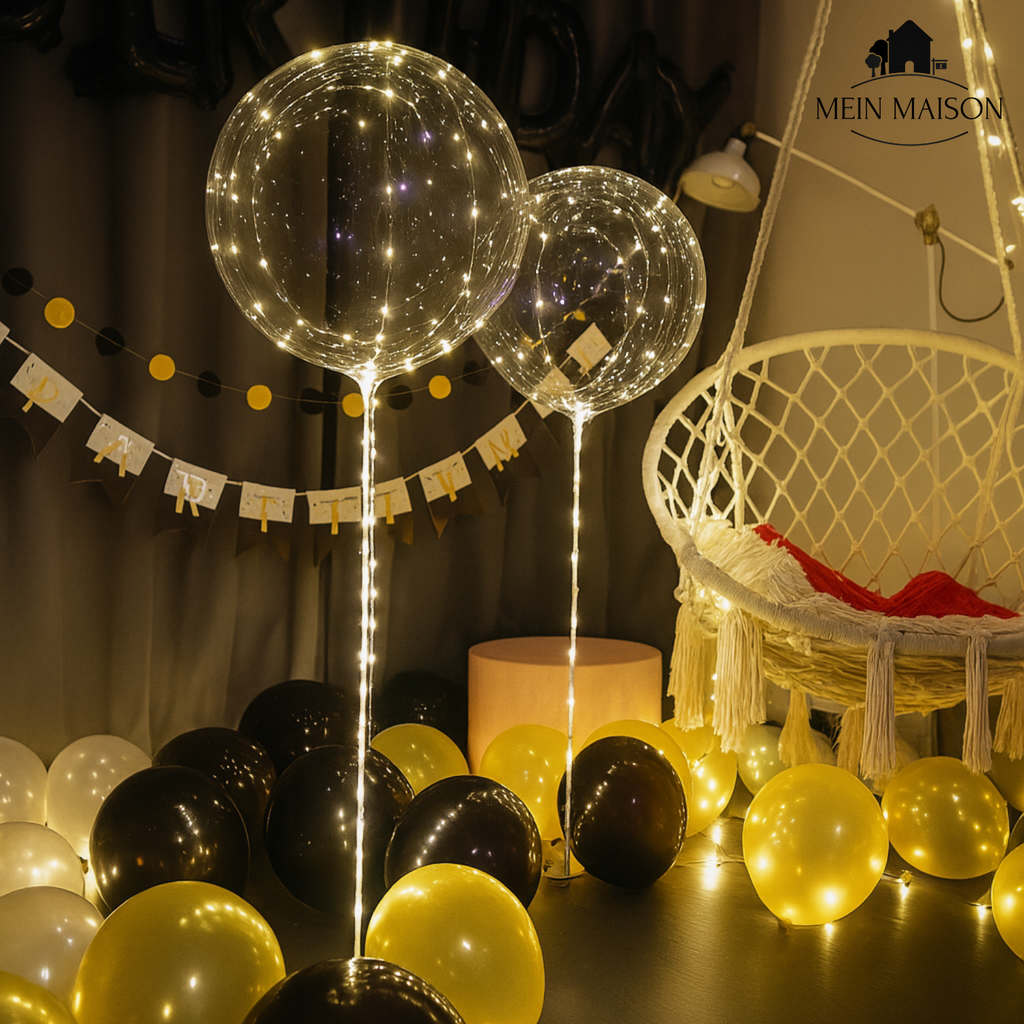Warm Reusable LED Balloon Lights - Illuminate Every Party