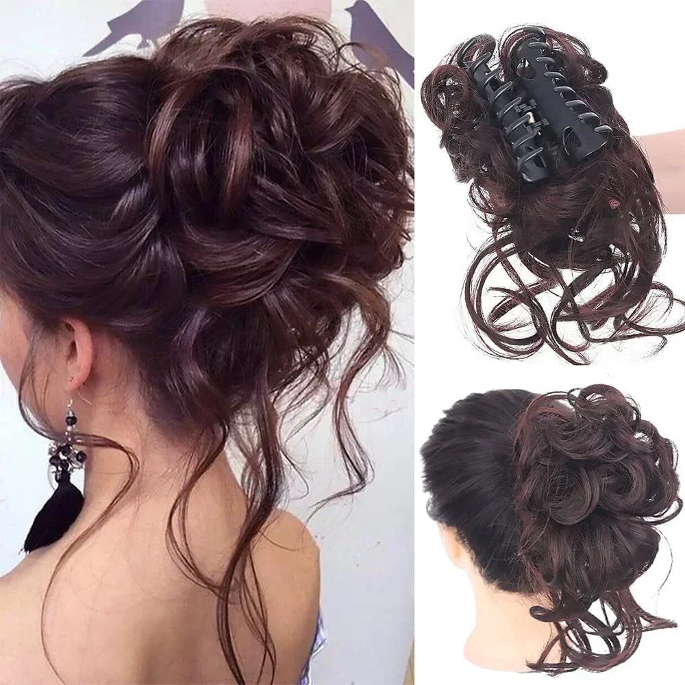 Instant Curly Bun Hair Clip
