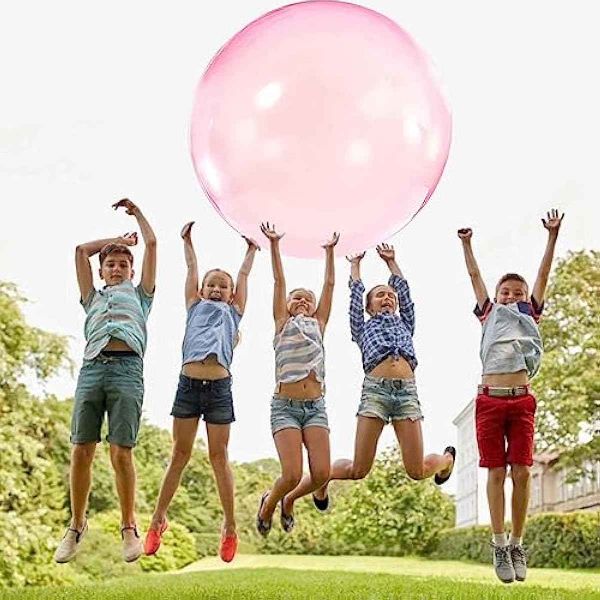 Indoor & Outdoor Bubble Ball – Water-Fillable, Supports up to 270 lbs