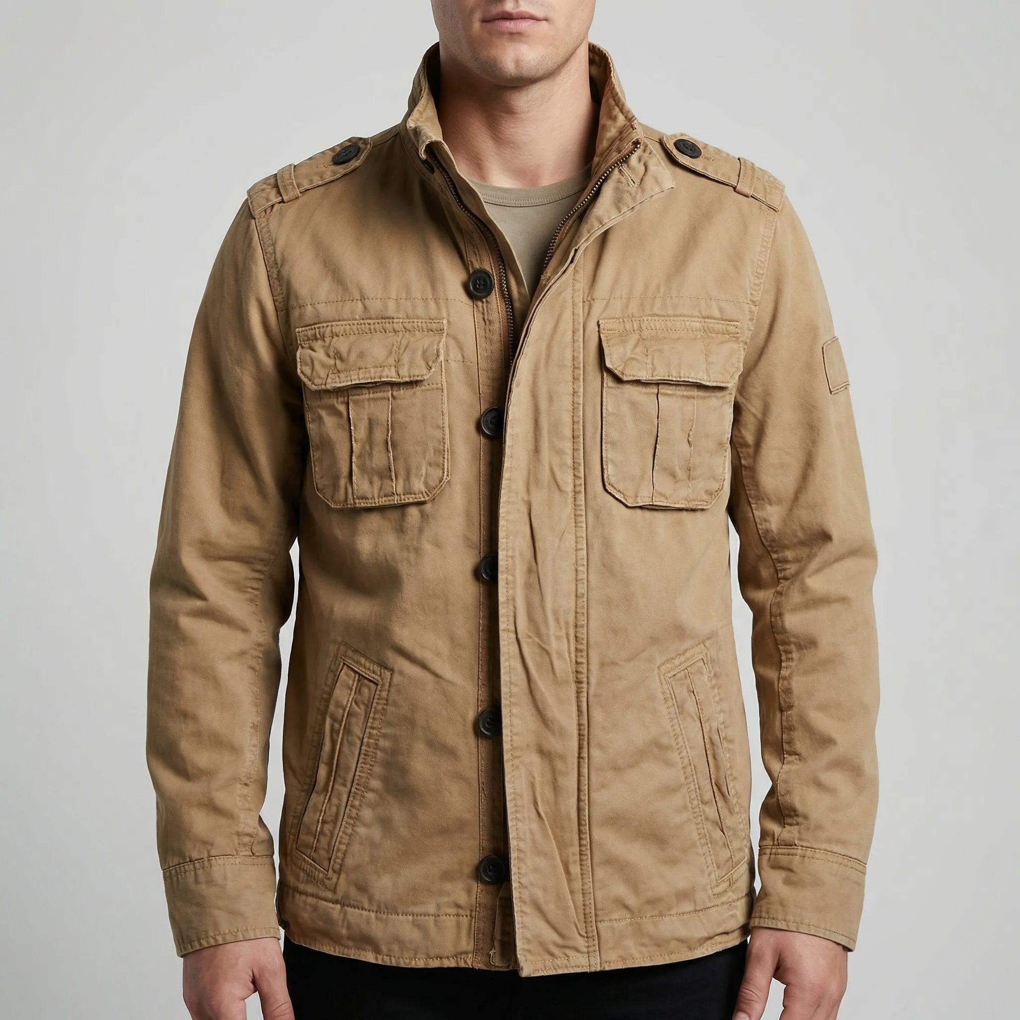 Giacca Militare Mimetica
