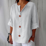 Sophia | Relaxed Linen Blouse