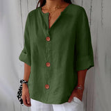 Sophia | Relaxed Linen Blouse