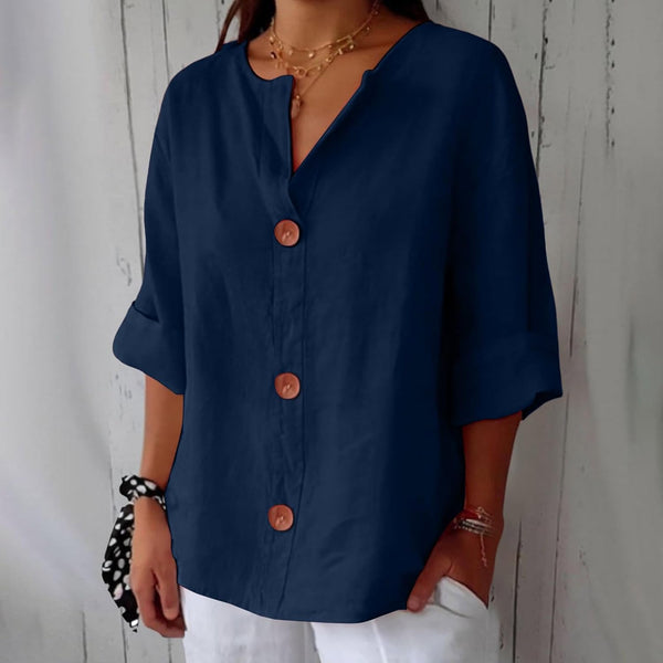 Sophia | Relaxed Linen Blouse