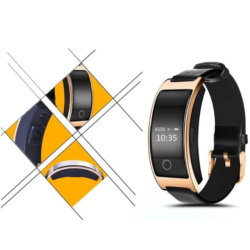 Blood Pressure and Heart Rate Monitor Smartwatch