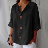 Sophia | Relaxed Linen Blouse