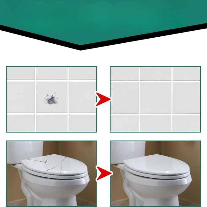 Fast-Drying Tile Repair Paste – Cracks, Chips & Grout
