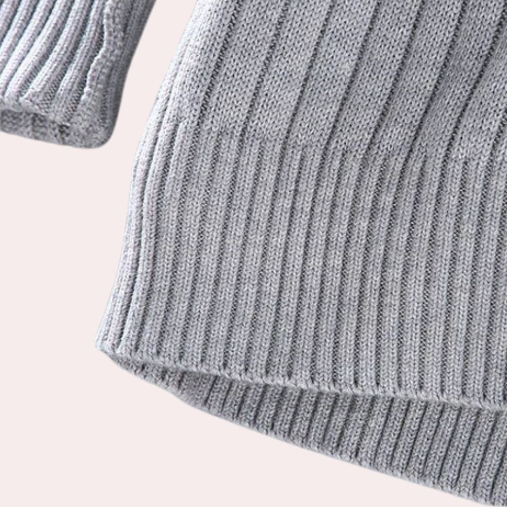 Cardigan Uomo con Zip in Maglia – Maglieria Casual Moderna