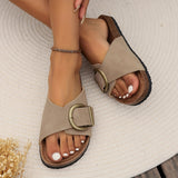 Women’s Cork Sandals – Stylish Summer Slip-Ons