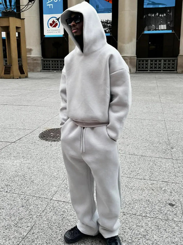 Men's Oversized Tracksuit | Hoodie and Joggers Set