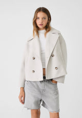 Women's Short Wool Coat | Warm, Elegant & Timeless