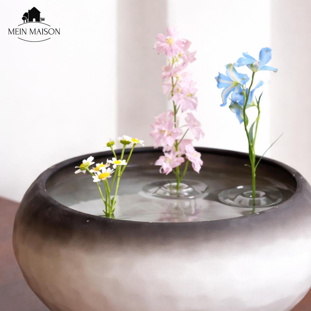 Portafiori fluttuante: mantiene i fiori perfettamente diritti all’istante