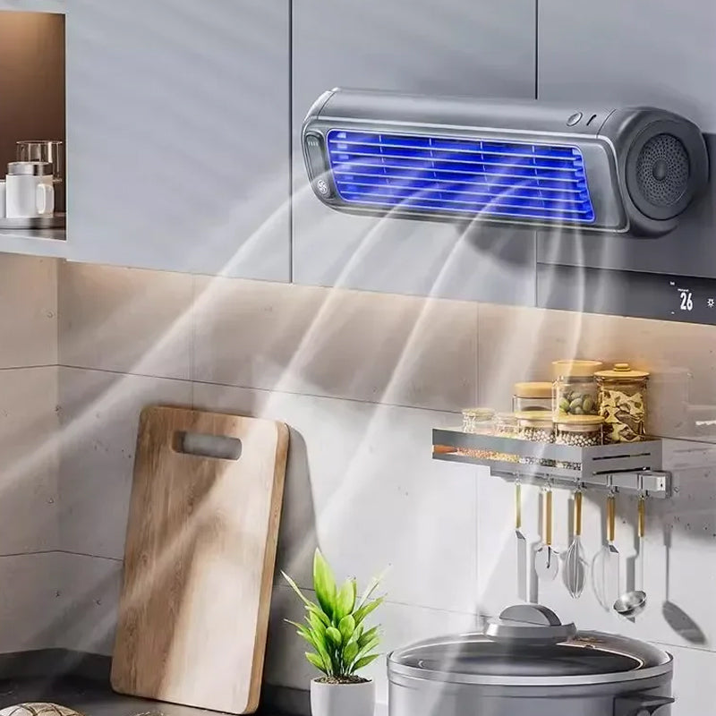 Mobile Air Conditioner | 3-in-1 Fan & Wall Mount | 12h Battery | Compact & Wireless