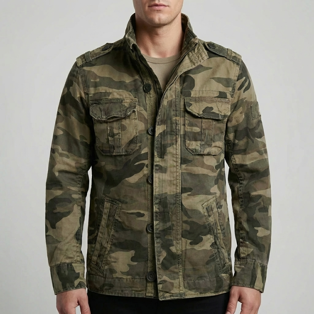 Giacca Militare Mimetica