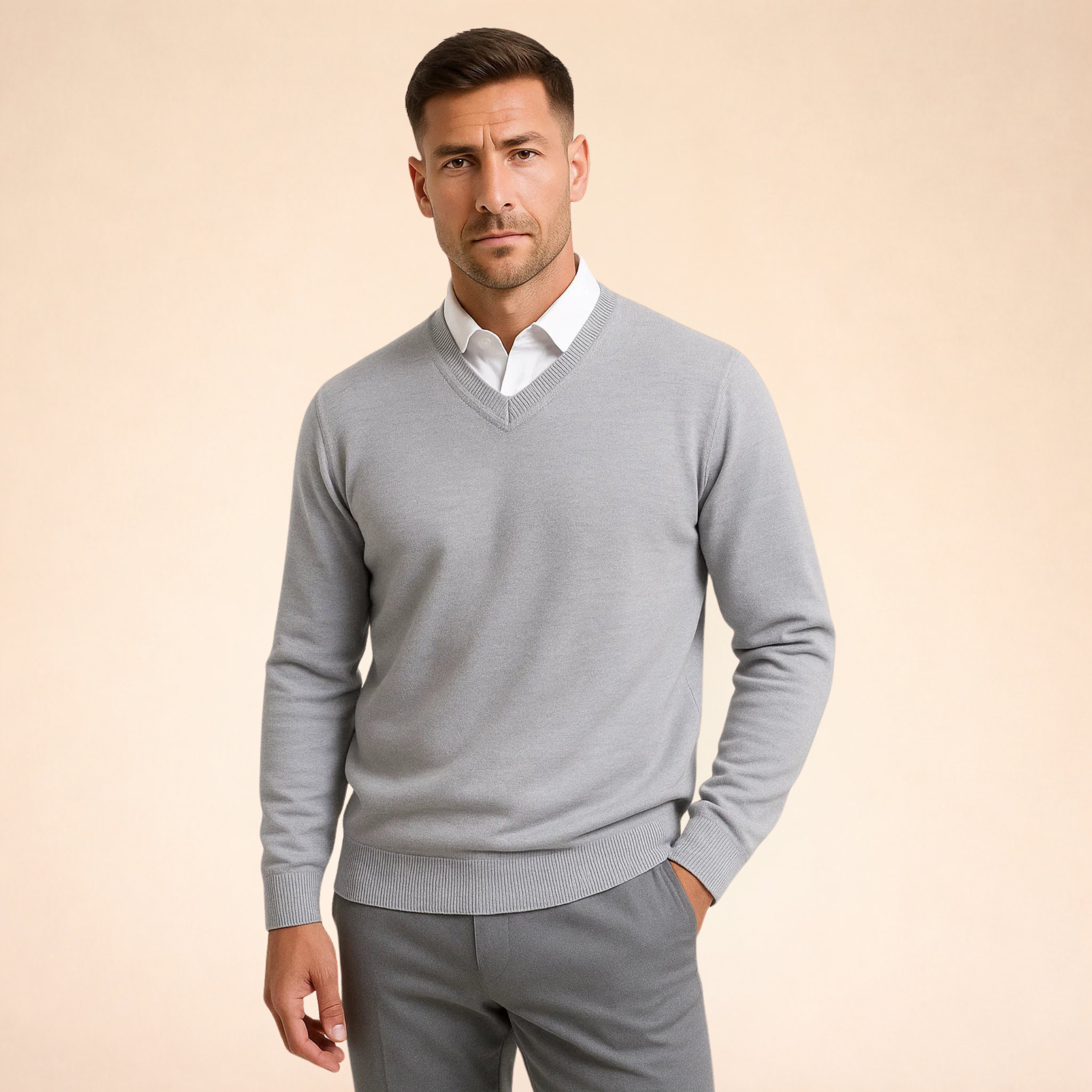 Cashmere V-Neck Sweater
