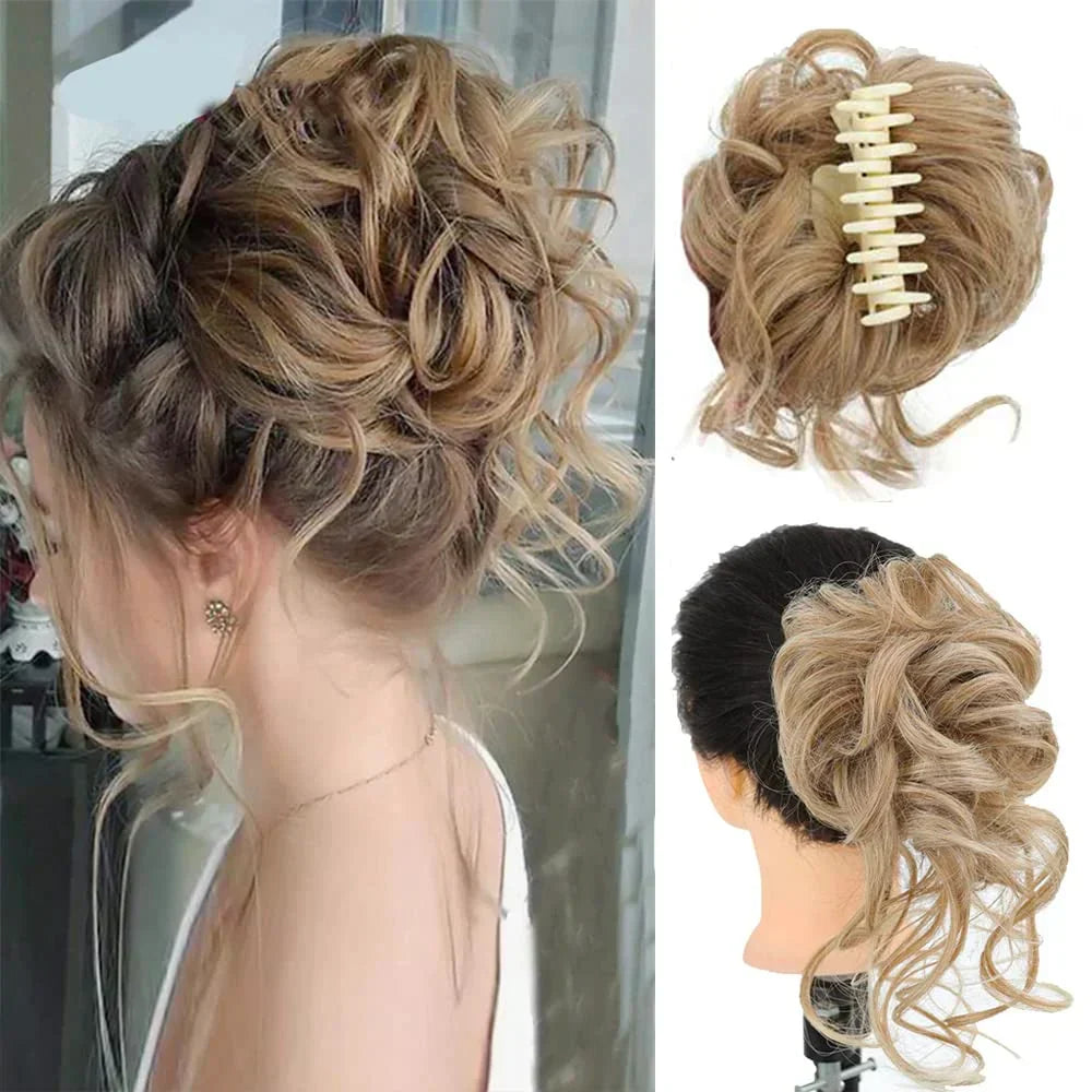 Instant Curly Bun Hair Clip