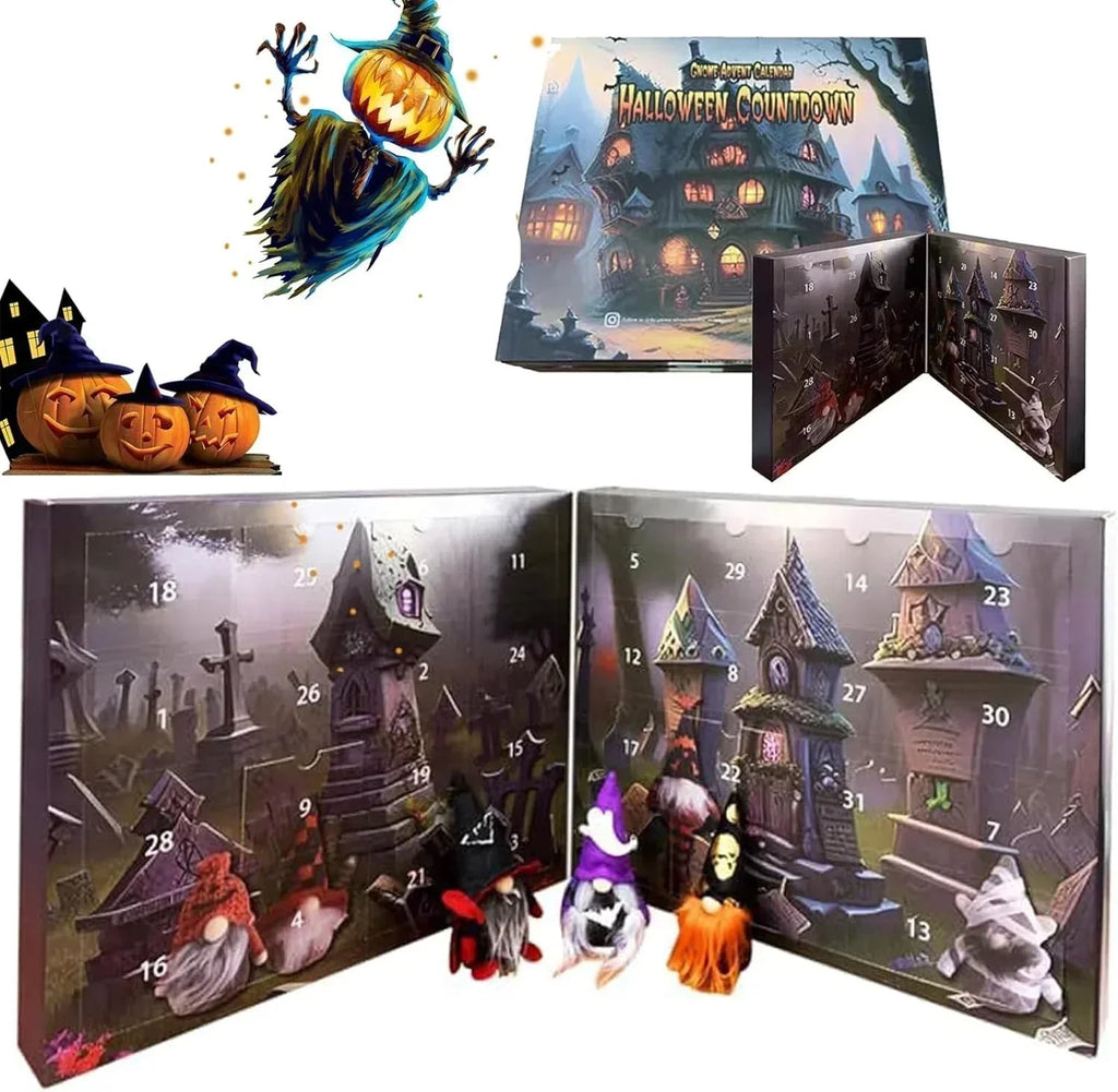 2026 Advent Calendar Gnome - 24 Day Holiday Countdown with Handcrafted Plush Gnomes and Daily Festive Surprises