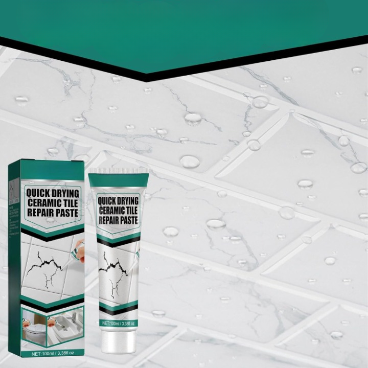 Fast-Drying Tile Repair Paste – Cracks, Chips & Grout