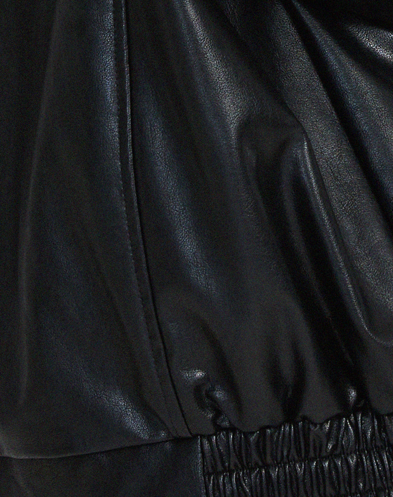 Women’s Loose Leather Jacket | Relaxed & Comfortable Fit | Everyday & Versatile Wear