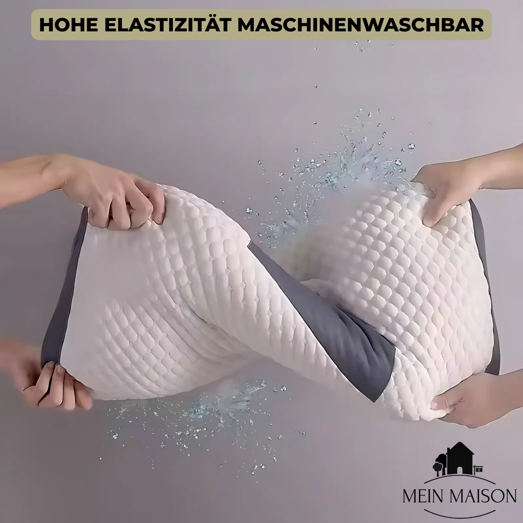 Ortopedický polštář na krk | Ergonomický tvar | Paměťová pěna | Prodyšný