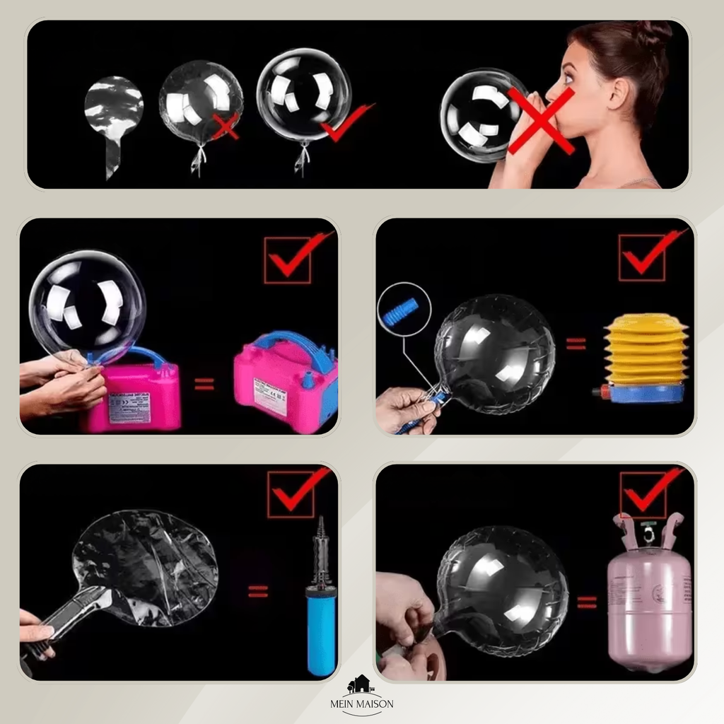 Warm Reusable LED Balloon Lights - Illuminate Every Party