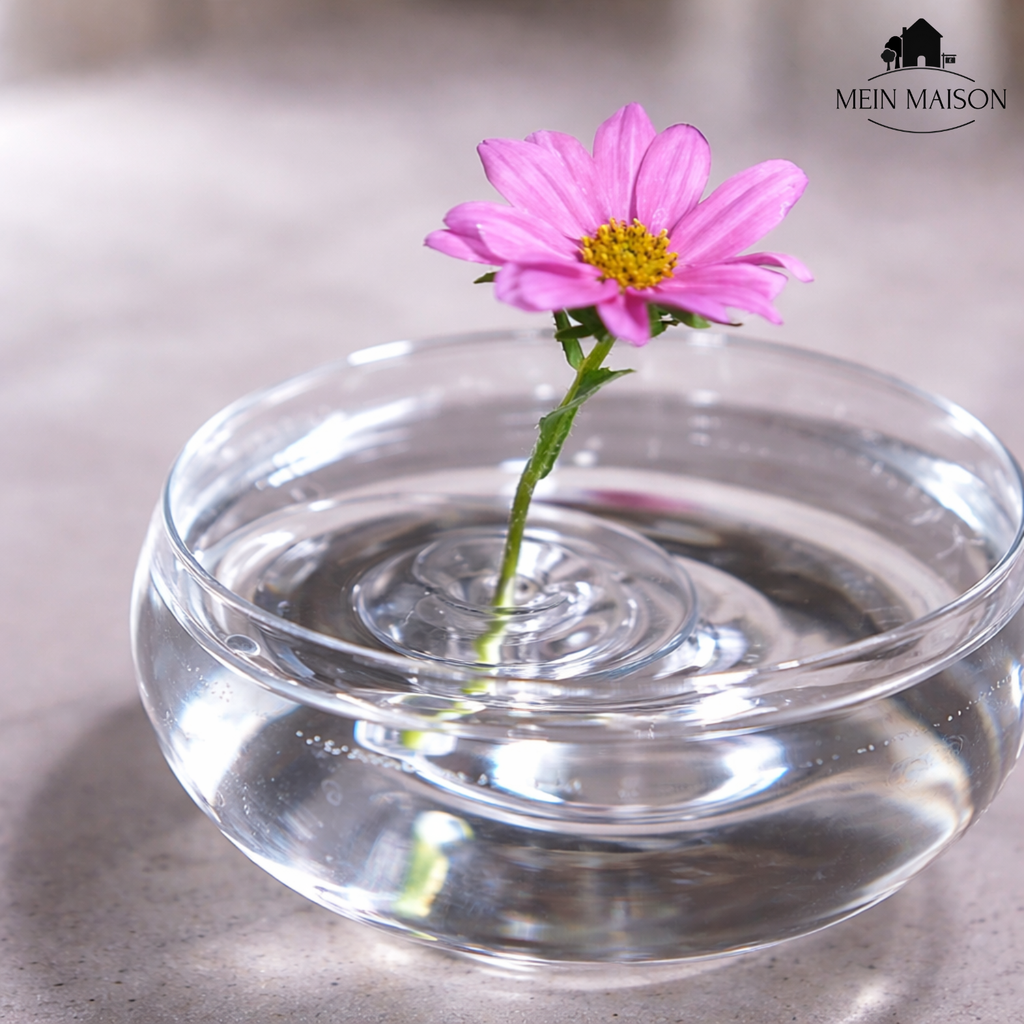 Portafiori fluttuante: mantiene i fiori perfettamente diritti all’istante