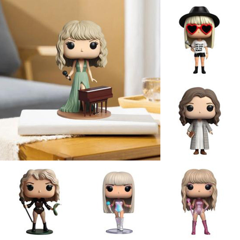 24 Day Advent Calendar with Exclusive Music Artist Inspired 2D Figurines | Christmas Countdown Holiday Ornament Set for Fans