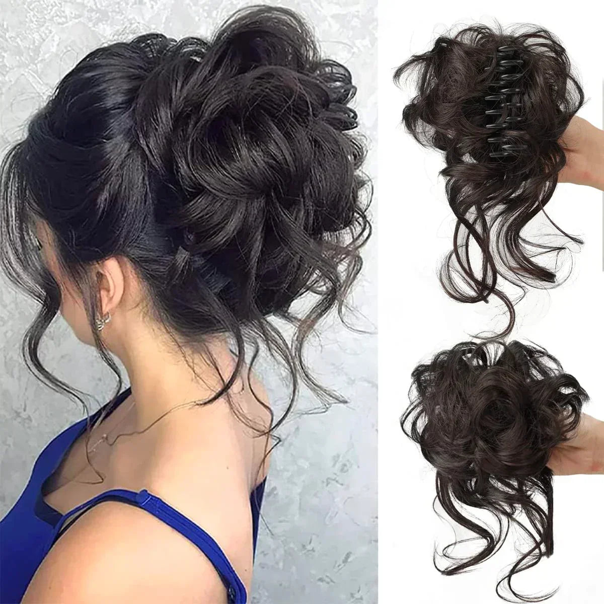 Instant Curly Bun Hair Clip