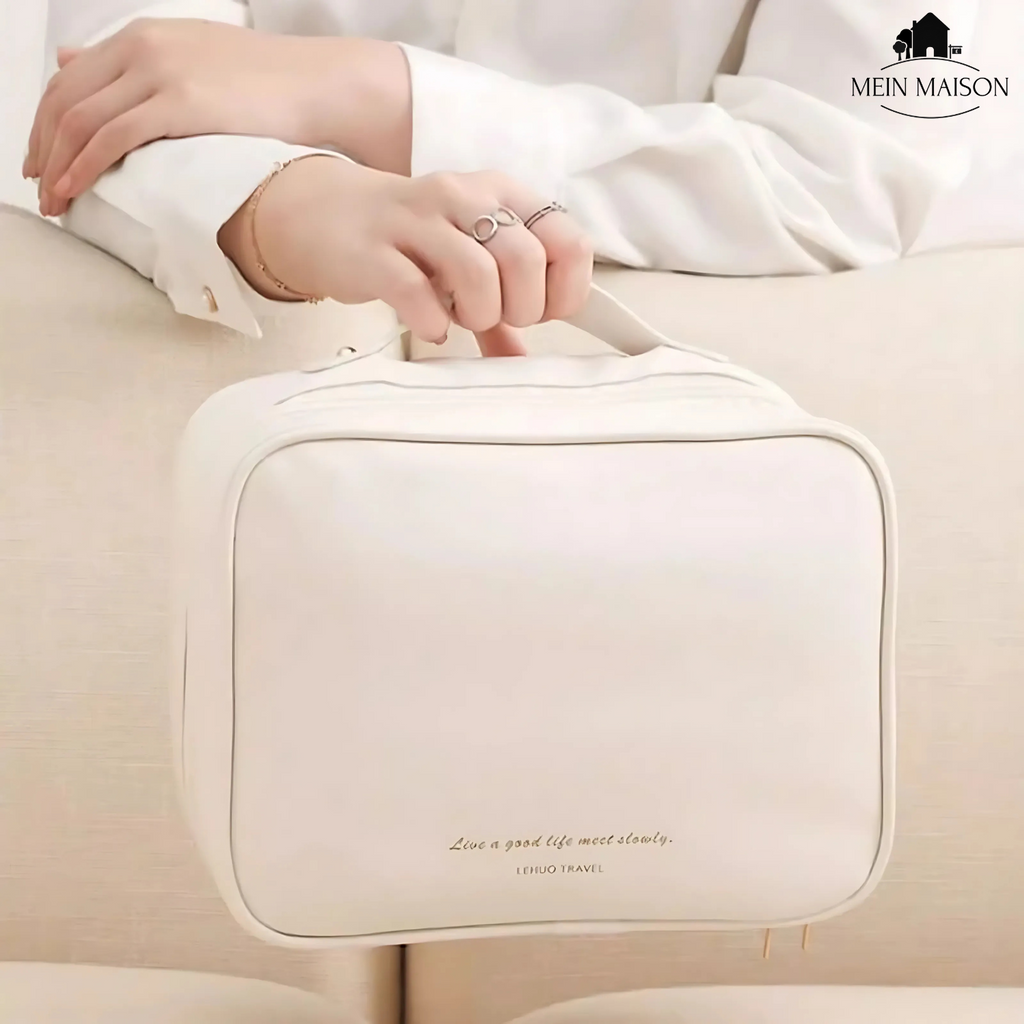Multi-Compartment Cosmetic Bag - Stay Organized Anywhere