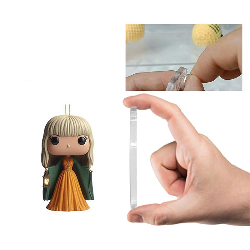 24 Day Advent Calendar with Exclusive Music Artist Inspired 2D Figurines | Christmas Countdown Holiday Ornament Set for Fans