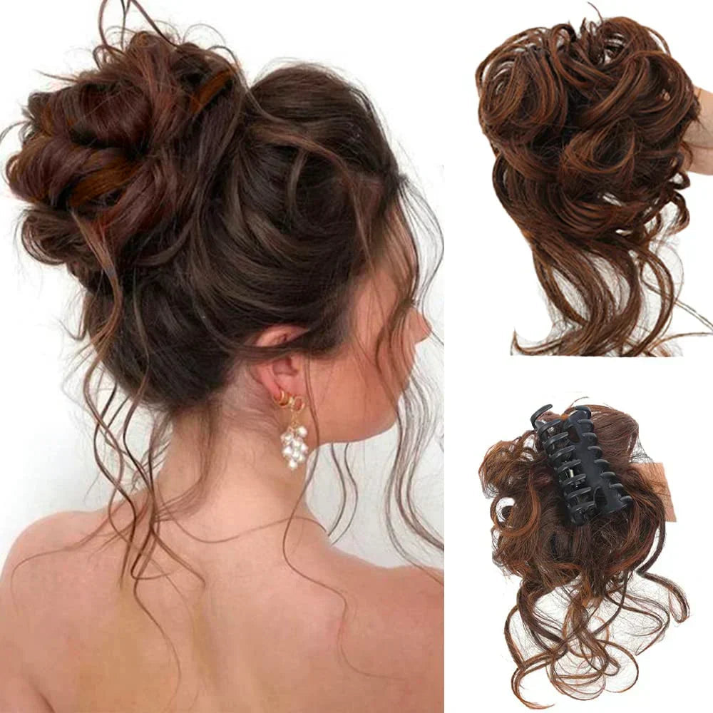 Instant Curly Bun Hair Clip