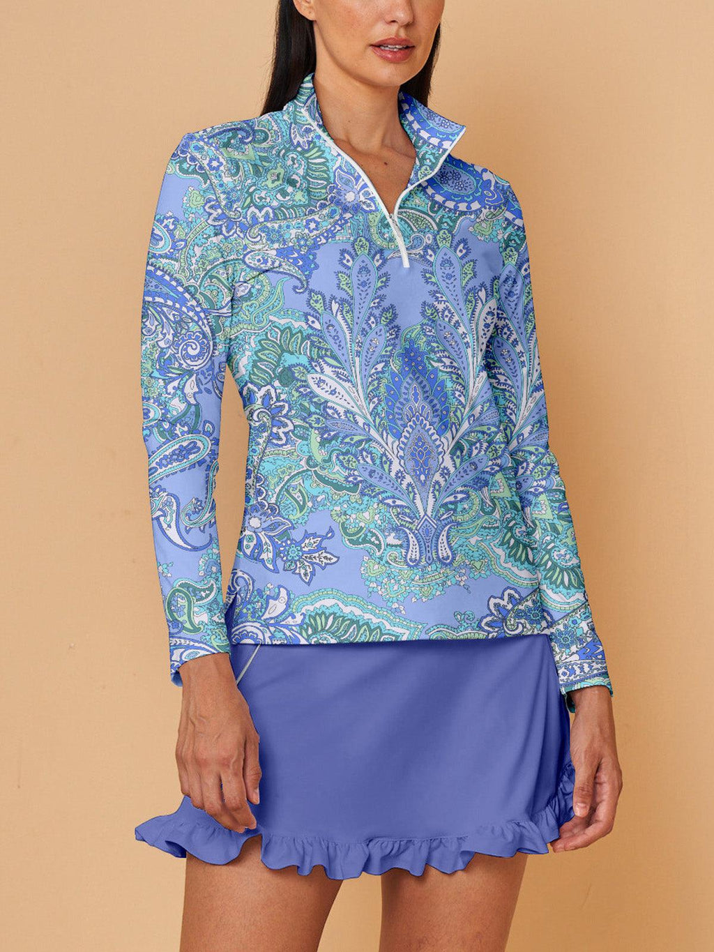 Women’s Lightweight UPF50 Golf Quarter-Zip Pullover