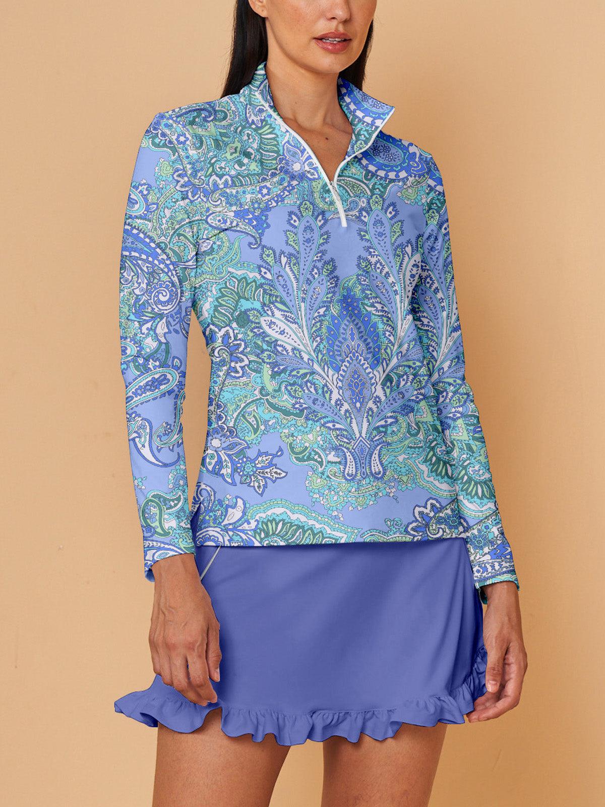 Women’s Lightweight UPF50 Golf Quarter-Zip Pullover
