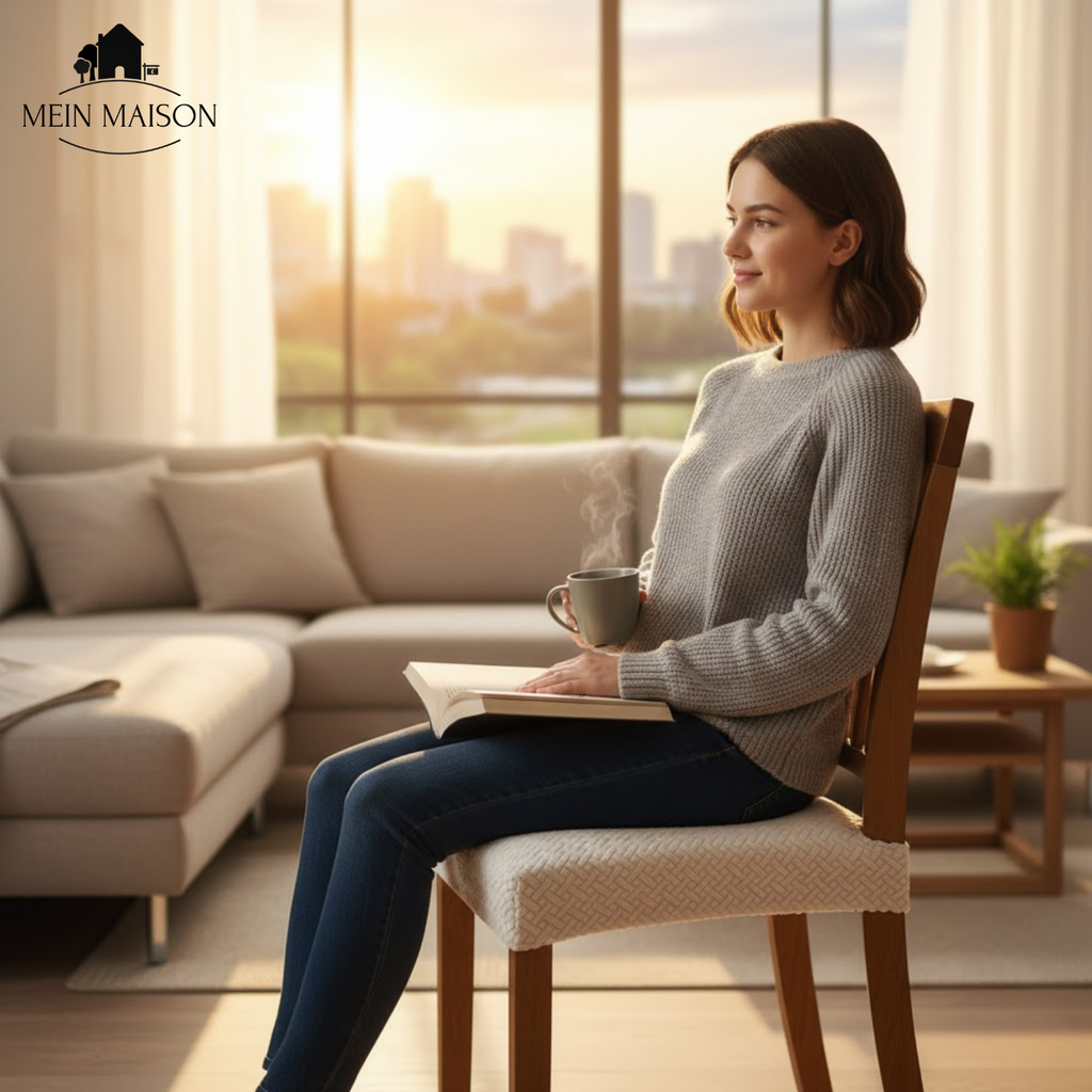 2+2 FREE | Stylish Chair Covers – Elegant Protection for Your Furniture!