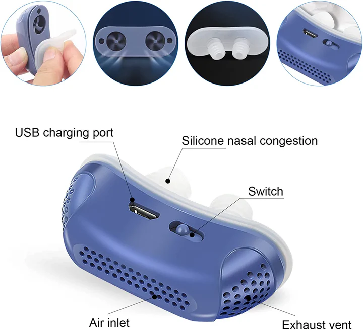Micro CPAP přístroj na spánkovou apnoe pro cestování a proti chrápání – alternativa k CPAP