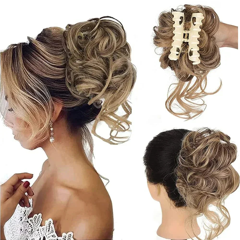 Instant Curly Bun Hair Clip