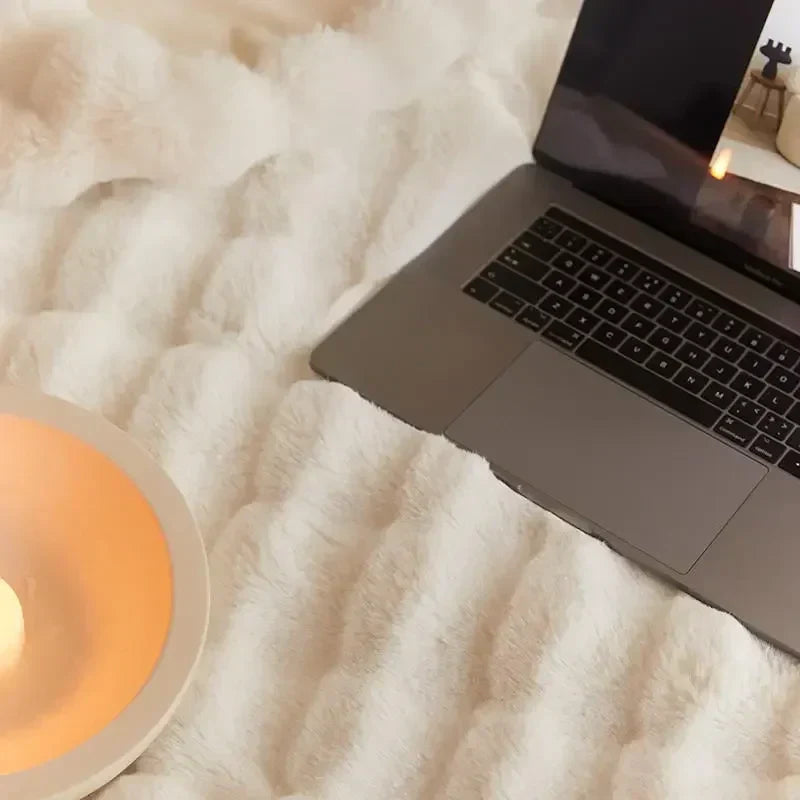 SnuggleSoft Fluffy Blanket | Reversible | Year-Round Warmth | Fleece