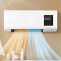 4-in-1 Portable Wall-Mounted Air Conditioner: Cooling, Heating, Ventilation, Dehumidification, Quiet, Timer, LCD Screen, White