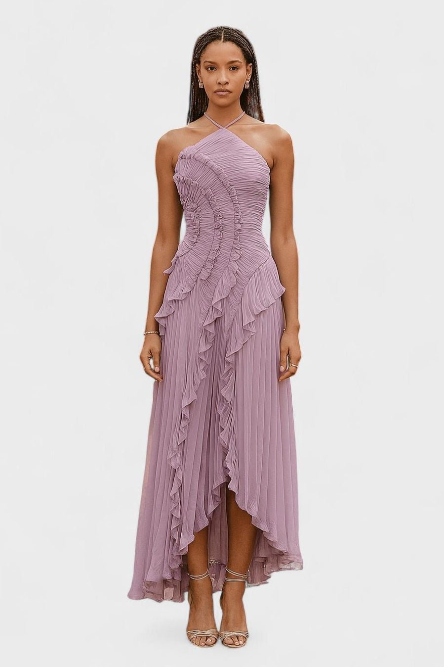 Abito lungo da donna - Abito estivo lungo e leggero | Elegante e casual fit