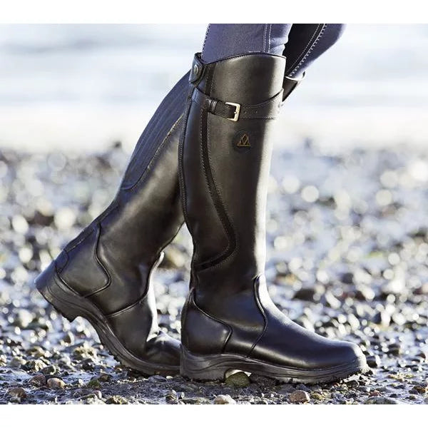 Premium Winter Riding Boots  Waterproof Leather Design - Product example