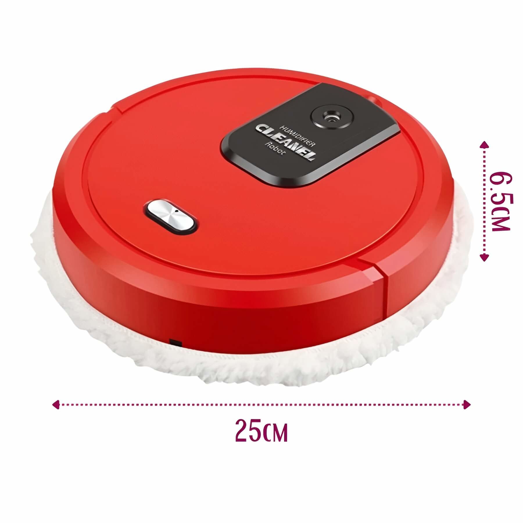 Robot Vacuum and Mop  Intelligent Navigation with Blue Microfiber Pad - Product detail 8